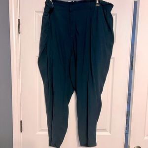 High waisted ankle pants